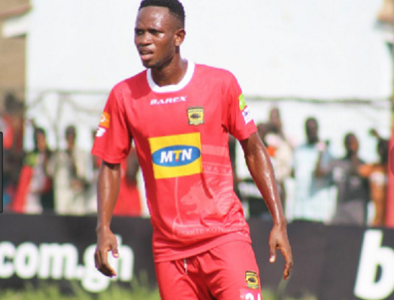Kotoko's Richard Senanu facing spell on the sidelines after suffering injury in Zesco United game