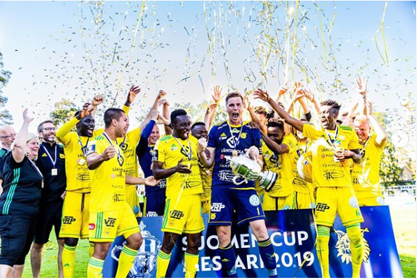 Ghanaian pair Baba Mensah and David Addy clinch Finish Cup with Ilves Tampere
