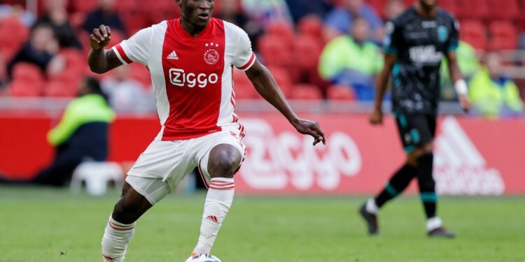 Mohammed Kudus of Ajax during Ajax - RKC Waalwijk NETHERLANDS ONLY COPYRIGHT SOCCRATES/BSR