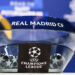 NYON, SWITZERLAND - DECEMBER 13: A detailed view of the draw pots during the UEFA Champions League 2021/22 Round of 16 Draw at the UEFA headquarters, The House of European Football, on December 13, 2021, in Nyon, Switzerland. (Photo by Richard Juilliart - UEFA/UEFA via Getty Images)