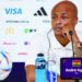 Andre Ayew at presser in Qatar