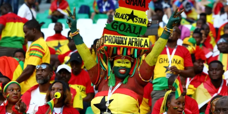 Eliminating Uruguay at the group stages “will be justice”, according to Ghana fans [Molly Darlington/Reuters]