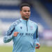 3rd December 2022; Caledonian Stadium, Inverness, Inverness-shire, Scotland: Scottish Championship Football, Inverness versus Dundee; Derick Osei of Dundee during the warm up before the match
