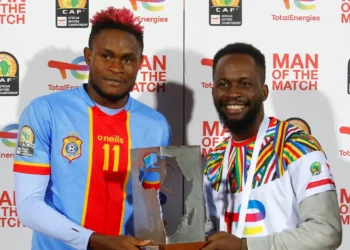 Jonathan Ikangalombo - DR Congo winger wins MoTM award at CHAN 2022