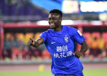 Abdul-Aziz-Yakubu nets debut goal for  Wuhan Three Towns
