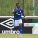 Jubel Daniel Kyerewaa FC Schalke 04 ll 05.06.2021, Fussball GER, Saison 2020 2021, Regionalliga West, 42. Spieltag, FC Schalke 04 ll - Preussen Münster, Foto: Maik Hölter/TEAM2sportphoto Gelsenkirchen Parkstadion Nordrhein Westfalen Deutschland *** Cheers Daniel Kyerewaa FC Schalke 04 ll 05 06 2021, football GER, season 2020 2021, Regionalliga West, 42 matchday, FC Schalke 04 ll Preussen Münster, photo Maik Hölter TEAM2sportphoto Gelsenkirchen Parkstadion Nordrhein Westfalen Germany. Team2