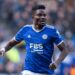 LEICESTER, ENGLAND - MARCH 20: Daniel Amartey of Leicester City during the Premier League match between Leicester City and Brentford at The King Power Stadium on March 20, 2022 in Leicester, United Kingdom. (Photo by Joe Prior/Visionhaus via Getty Images)
