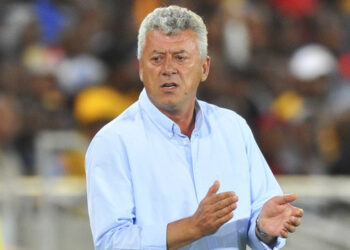 Kostadin Papic, coach of Polokwane City during the Absa Premiership 2014/15 football match between Polokwane City and Kaizer Chiefs at the Peter Mokaba Stadium in Limpopo, South Africa on November 25, 2014 ©Samuel Shivambu/BackpagePix