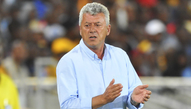 Kostadin Papic, coach of Polokwane City during the Absa Premiership 2014/15 football match between Polokwane City and Kaizer Chiefs at the Peter Mokaba Stadium in Limpopo, South Africa on November 25, 2014 ©Samuel Shivambu/BackpagePix