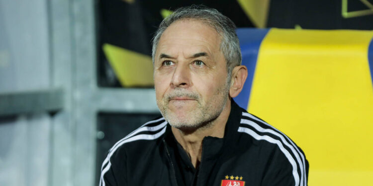 Al Ahly v Wydad Casablanca - CAF Champions League Marcel Koller Coach of Al Ahly before the CAF Champions League final football match between Egypt s Al-Ahly and Morocco s Wydad AC at the Cairo International Stadium on 4 June 2023. Cairo Egypt PUBLICATIONxNOTxINxFRA Copyright: xAymanxArefx originalFilename:aref-notitle230604_npChZ.jpg