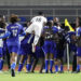 Alia Fikiri Salum of JKT Queens celebrates goal with teammates during the 2023 CAF Womens Champions League finals match between Athletico Abidjan and JKT Queens at Amadou Gon Coulibaly Stadium in Korhogo on 08 November 2023 ©Samuel Shivambu/BackpagePix