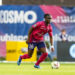 Alidu SEIDU of Clermont during the Ligue 1 Uber Eats match between Clermont Foot 63 and Football Club de Lorient at Stade Gabriel Montpied on November 12, 2023 in Clermont-Ferrand, France. (Photo by Hugo Pfeiffer/Icon Sport)