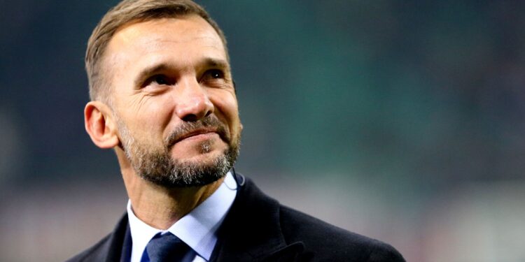 STADIO GIUSEPPE MEAZZA, MILANO, ITALY - 2019/01/26: Andriy Shevchenko former player of Ac Milan , looks on before the Serie A football match between AC Milan and Ssc Napoli.
The match end in a tie 0-0. (Photo by Marco Canoniero/LightRocket via Getty Images)