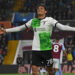 BIRMINGHAM, ENGLAND - MAY 13: (THE SUN OUT THE SUN NON SUNDAY OUT) Jarell Quansah of Liverpool celebrates after scoring the third Liverpool goal during the Premier League match between Aston Villa and Liverpool FC at Villa Park on May 13, 2024 in Birmingham, England. (Photo by John Powell/Liverpool FC via Getty Images)