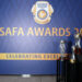 General View of the trophies during the 2024 COSAFA Awards at the Convention Centre, Sandton on the 09 May 2024 ©Muzi Ntombela/BackpagePix