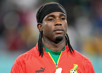 Ghana v Uruguay - FIFA World Cup, WM, Weltmeisterschaft, Fussball Qatar 2022 Group H Lawrence Ati Zigi of Ghana during the FIFA World Cup Qatar 2022 Group H match between Ghana and Uruguay at Al Janoub Stadium in Al Wakrah, Qatar on December 2, 2022 Al Wakrah Al Janoub Stadium Qatar PUBLICATIONxINxDZAxARGxAUTxBHRxBRAxCANxCHLxCHNxCOLxECUxEGYxGRCxINDxIRNxIRQxISRxJORxKWTxLBNxLBYxMLTxMEXxMARxOMNxPERxQATxSAUxSUIxSYRxTUNxTURxUAExUKxVENxYEMxONLY Copyright: xAndrewxSurmax Editorial use only