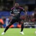 LONDON, ENGLAND - JUNE 09: Michael Essien of World XI controls the ball during Soccer Aid for UNICEF 2024 at Stamford Bridge on June 09, 2024 in London, England. (Photo by Henry Browne/Getty Images)