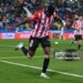 LEGANES, SPAIN - SEPTEMBER 19: Inaki Williams of Athletic Club celebrates scoring his team's second goal during the LaLiga match between CD Leganes and Athletic Club at Estadio Municipal de Butarque on September 19, 2024 in Leganes, Spain. (Photo by Denis Doyle/Getty Images)