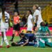 BOGOTA, COLOMBIA - SEPTEMBER 05: Miku Hayama of Japan (C) celebrating her goal with her teammates during a Group E match between Japan and Ghana as part of FIFA U-20 Women's World Cup Colombia 2024 at Estadio Metropolitano de Techo on September 5, 2024 in Bogota, Colombia. (Photo by Martín Fonseca/Eurasia Sport Images/Getty Images)