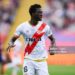 BARCELONA, SPAIN - MAY 19: Abdul Mumin of Rayo Vallecano looks on during the LaLiga EA Sports match between FC Barcelona and Rayo Vallecano at Estadi Olimpic Lluis Companys on May 19, 2024 in Barcelona, Spain. (Photo by Eric Alonso/Getty Images)