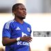 CHESTERFIELD, ENGLAND - JULY 26: Abdul Fatawu of Leicester City during the pre-season friendly match between Leicester City and Palermo at SMH Group Stadium on July 26, 2024 in Chesterfield, England. (Photo by Robbie Jay Barratt - AMA/Getty Images)