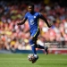 LONDON, ENGLAND - AUGUST 01: Baba Rahman of Chelsea runs with the ball during the Pre-Season Friendly match between Arsenal and Chelsea at Emirates Stadium on August 01, 2021 in London, England. (Photo by Harriet Lander - Chelsea FC/Chelsea FC via Getty Images)