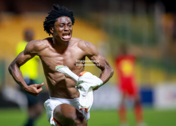 AFCON2025Q: Former Black Satellites Player Najeeb Yakubu leads celebration over Black Stars.