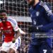 LONDON, ENGLAND - DECEMBER 3: Thomas Partey of Arsenal celebrates their second goal scored by Saliba during the Premier League match between Arsenal FC and Manchester United FC at Emirates Stadium on December 3, 2024 in London, England. (Photo by Jacques Feeney/Offside/Offside via Getty Images)