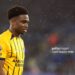 LEICESTER, ENGLAND - DECEMBER 8:  Brighton & Hove Albion's Tariq Lamptey during the Premier League match between Leicester City FC and Brighton & Hove Albion FC at The King Power Stadium on December 8, 2024 in Leicester, England. (Photo by Stephen White - CameraSport via Getty Images)
