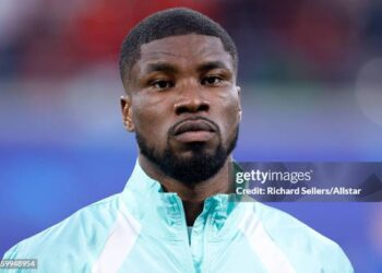 LEIPZIG, GERMANY - JULY 2: Kevin Danso of Austria portrait before the UEFA EURO 2024 round of 16 match between Austria and Turkiye at Football Stadium Leipzig on July 2, 2024 in Leipzig, Germany. (Photo by Richard Sellers/Sportsphoto/Allstar via Getty Images)