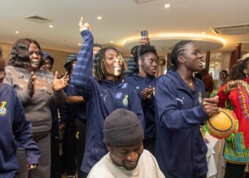 Warm welcome in Southampton as Black Queens enjoy Ghanaian hospitality from GHASSO