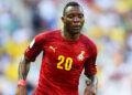 FORTALEZA, BRAZIL - JUNE 21:  Kwadwo Asamoah of Ghana controls the ball during the 2014 FIFA World Cup Brazil Group G match between Germany and Ghana at Castelao on June 21, 2014 in Fortaleza, Brazil.  (Photo by Laurence Griffiths/Getty Images)