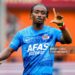 VOLENDAM, NETHERLANDS - AUGUST 17: Ibrahim Sadiq of AZ celebrates after scoring his teams first goal during the Dutch Eredivisie match between FC Volendam and AZ at Kras Stadion on August 17, 2025 in Volendam, Netherlands. (Photo by Ed van de Pol/BSR Agency/Getty Images)