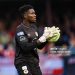 Louth , Ireland - 22 August 2025; St Patrick's Athletic goalkeeper Joseph Anang during the SSE Airtricity Men's Premier Division match between Drogheda United and St Patrick's Athletic at Sullivan & Lambe Park in Drogheda, Louth. (Photo By Ramsey Cardy/Sportsfile via Getty Images)