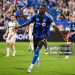 MONTREAL, CANADA - AUGUST 23: Prince Osei Owusu #9 of CF Montreal celebrates his goal against Austin FC during the second half at Saputo Stadium on August 23, 2025 in Montreal, Canada. (Photo by Tim Austen/Getty Images)