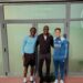 Otto Addo visits injured Abdul Mumin in Spain