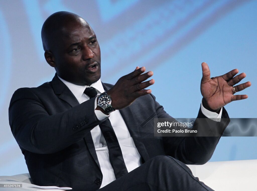 ROME, ITALY - SEPTEMBER 11:  FARE ambassador and former Ghana international footballer Anthony Baffoe attends a UEFA Conference 'Respect Diversity' on September 11, 2014 in Rome, Italy.  (Photo by Paolo Bruno/Getty Images)