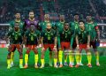 Cameroon team photo before the match between Cameroon vs Gabon in the African Cup of Nations 2025 - Group F at Grand Stade D'Agadir , Agadir, Morocco (Photo by Mohamed Tageldin / Middle East Images / AFP via Getty Images)