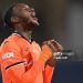 ISTANBUL - Jerome Opoku of Basaksehir FK celebrates victory during the Turkish Super Lig match between Basaksehir and Pendikspor AS at Fatih Terim stadium on November 27, 2023 in Istanbul, Turkey. ANP | Hollandse Hoogte | GERRIT VAN COLOGNE (Photo by ANP via Getty Images)