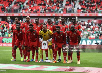 Rabat, Morocco - December 24: Sudan's starting eleven teamphoto during the Africa Cup Of Nations Group E match between Algeria and Sudan at Moulay Hassan Stadium on December 24, 2025 in Rabat, Morocco. (Photo by Torbjorn Tande/DeFodi Images/DeFodi via Getty Images)