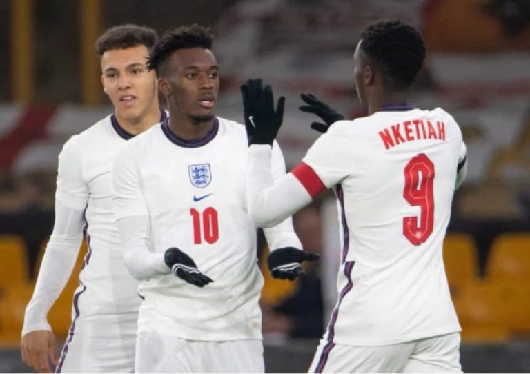 Hudson-Odoi and Eddie Nketiah