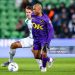 GRONINGEN, NETHERLANDS - JANUARY 10: Andre Ayew of NAC Breda is challenged by Stije Resink of FC Groningen during the Dutch Eredivisie match between FC Groningen and NAC Breda at Stadion Euroborg on January 10, 2026 in Groningen, Netherlands. (Photo by Pieter van der Woude/BSR Agency/Getty Images)