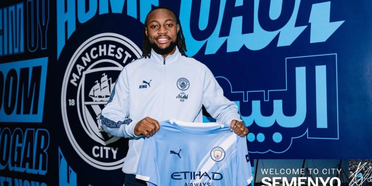 Antoine Semenyo signs for Manchester City