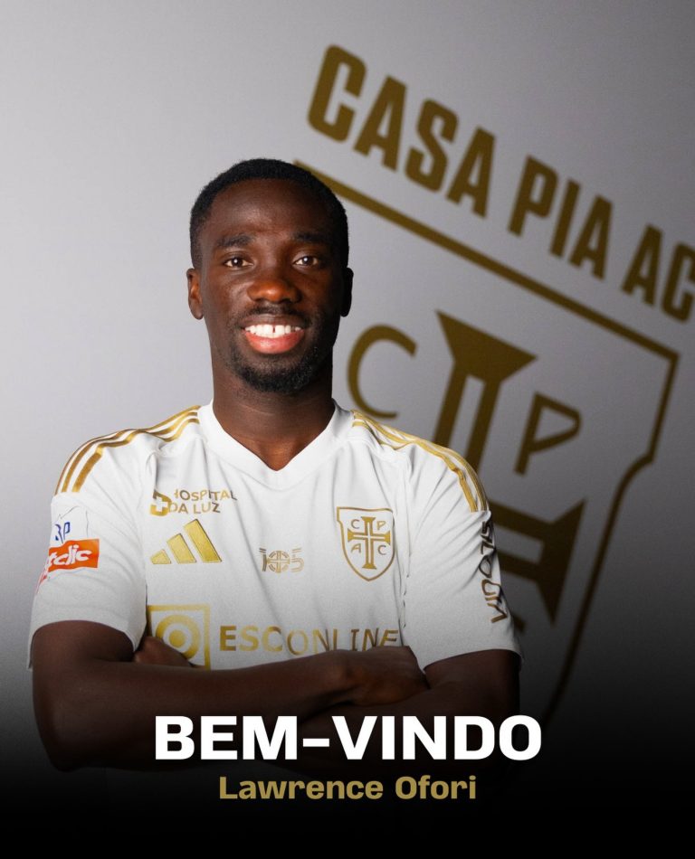 Lawrence Ofori joins Casa Pia AC