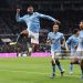 NEWCASTLE UPON TYNE, ENGLAND - JANUARY 13: Antoine Semenyo of Manchester City celebrates after scoring a goal that is later ruled out by VAR after a 'subjective offside review' during the Carabao Cup Semi Final First Leg match between Newcastle United and Manchester City at St James' Park on January 13, 2026 in Newcastle upon Tyne, England. (Photo by Alex Livesey - Danehouse/Getty Images)