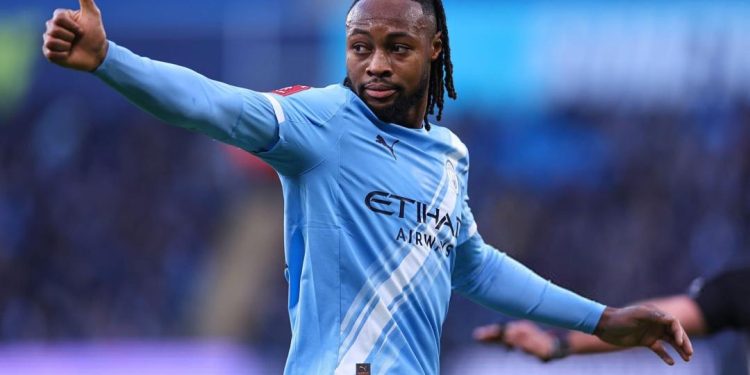 Antoine Semenyo scores debut goal for Manchester City