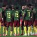 Cameroon team during the Africa Cup of Nations (CAN) Group F football match between Cameroon and Gabon at Adrar Stadium in Agadir, Morocco on December 24, 2025. Photo by Philip Poupin/ABACAPRESS.COM