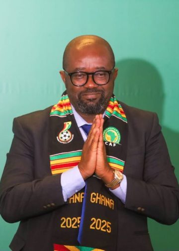 Ghana Football Association Preisent Kurt Okraku