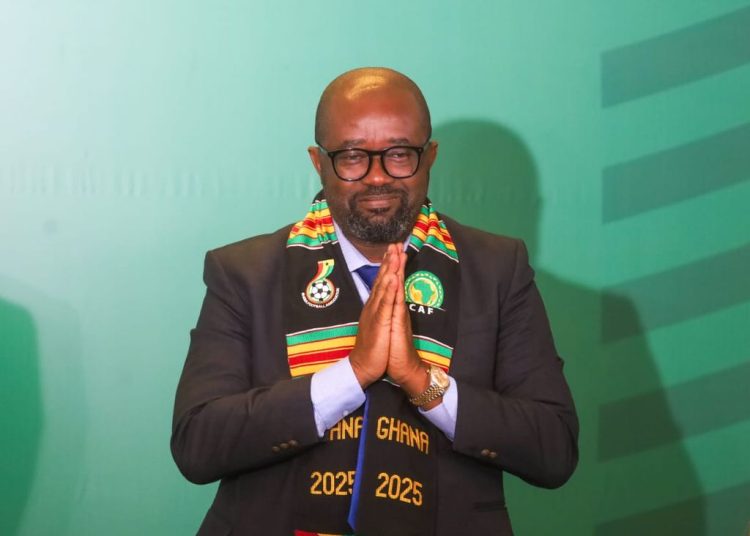 Ghana Football Association Preisent Kurt Okraku