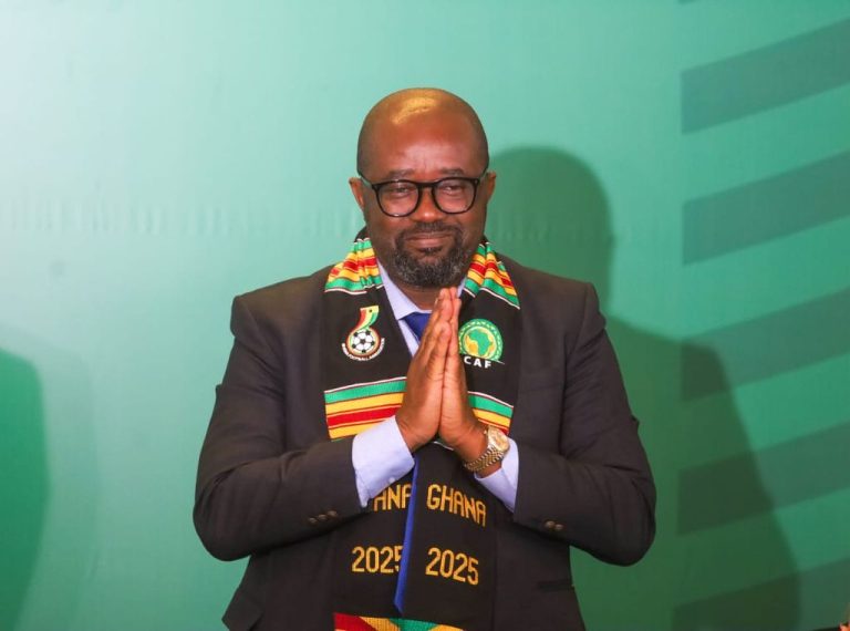 Ghana Football Association Preisent Kurt Okraku